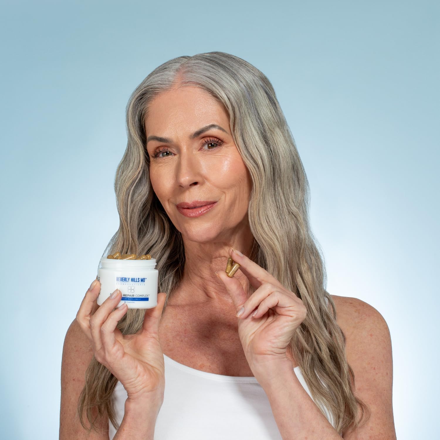 Beverly Hills MD Dermal Repair Anti-Aging Supplement - Hyaluronic Acid, Collagen, Vitamins for Smooth, Plump Skin (3) Beverly Hills MD uk supplements