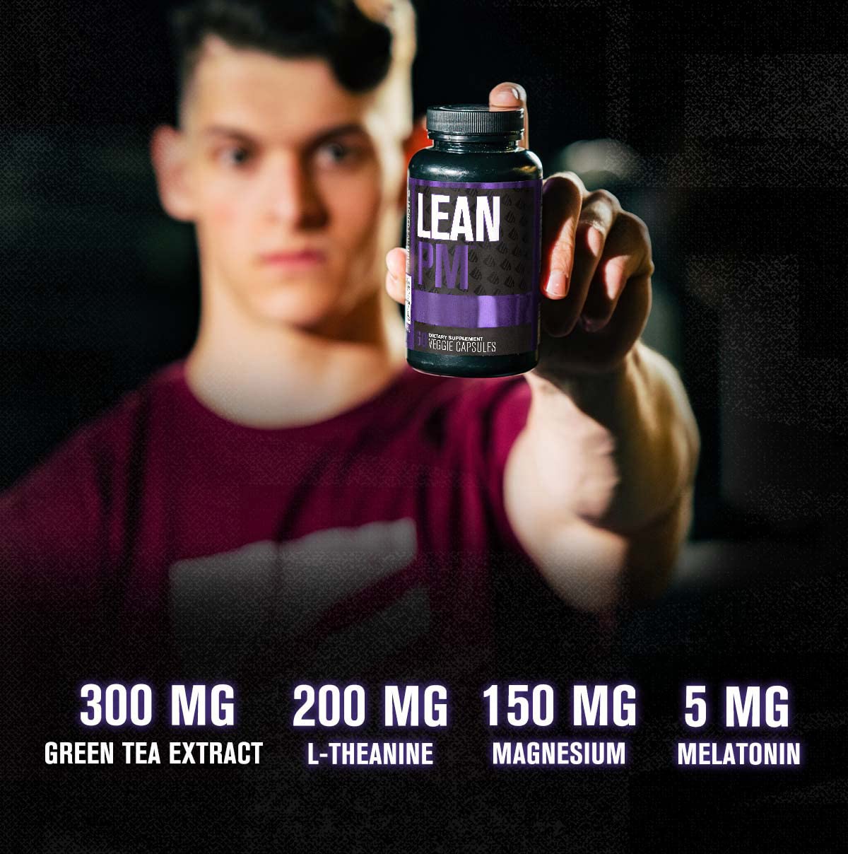 Jacked Factory Lean PM Night Time Body Support and Sleep Aid Supplement - Sleep Sup Jacked Factory uk supplements