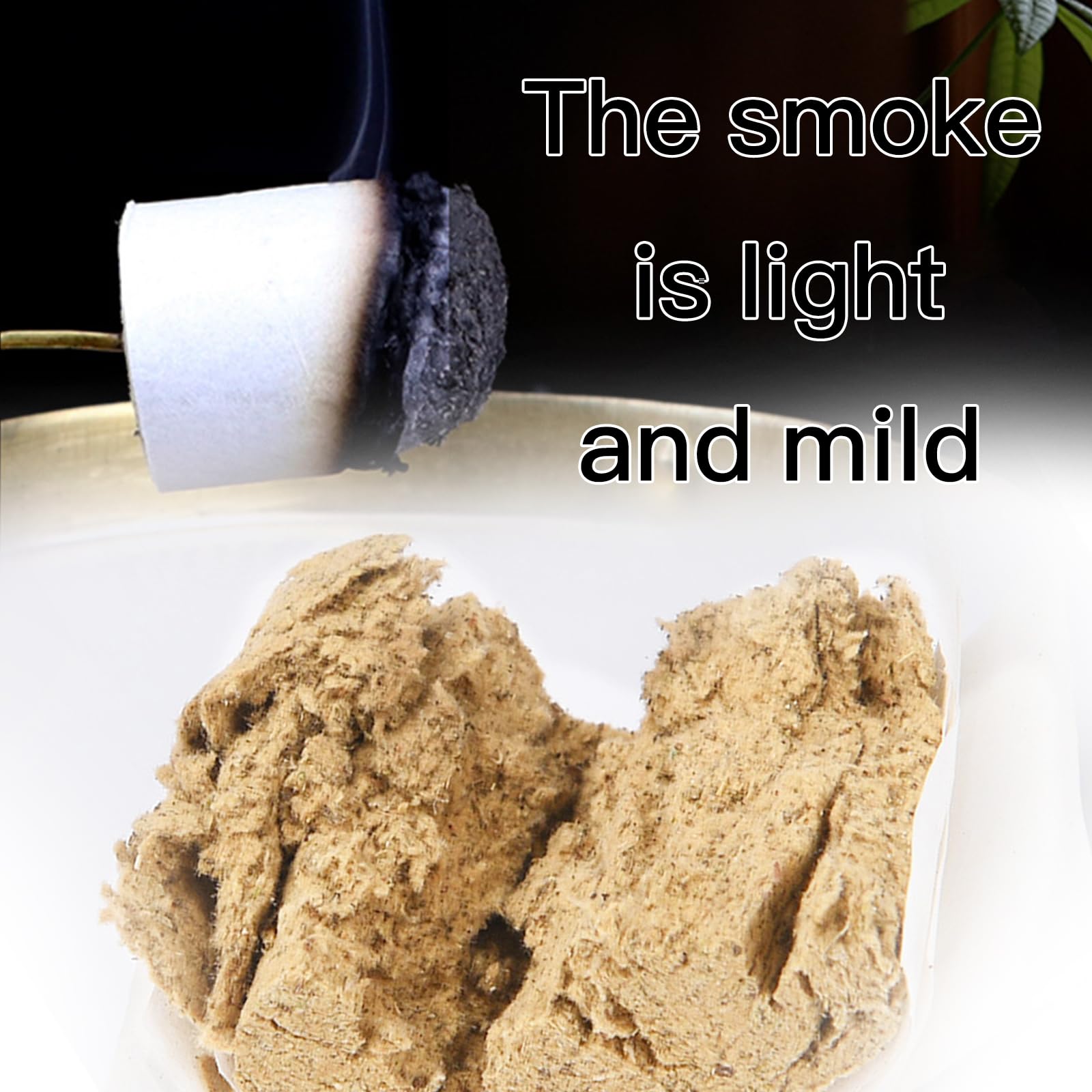 Moxibustion Smokeless Moxa Warm Chinese Medicine Stick Mugwort Roll Mugwort Stick (2.6cm) Pumei uk supplements