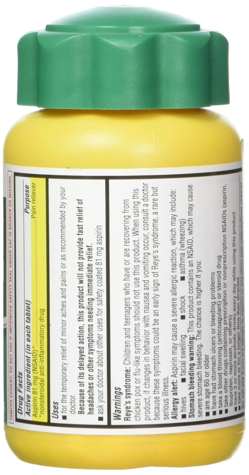 Life Extension Low Dose Aspirin - 81 mg - 300 Enteric Coated Tabs Life Extension uk supplements