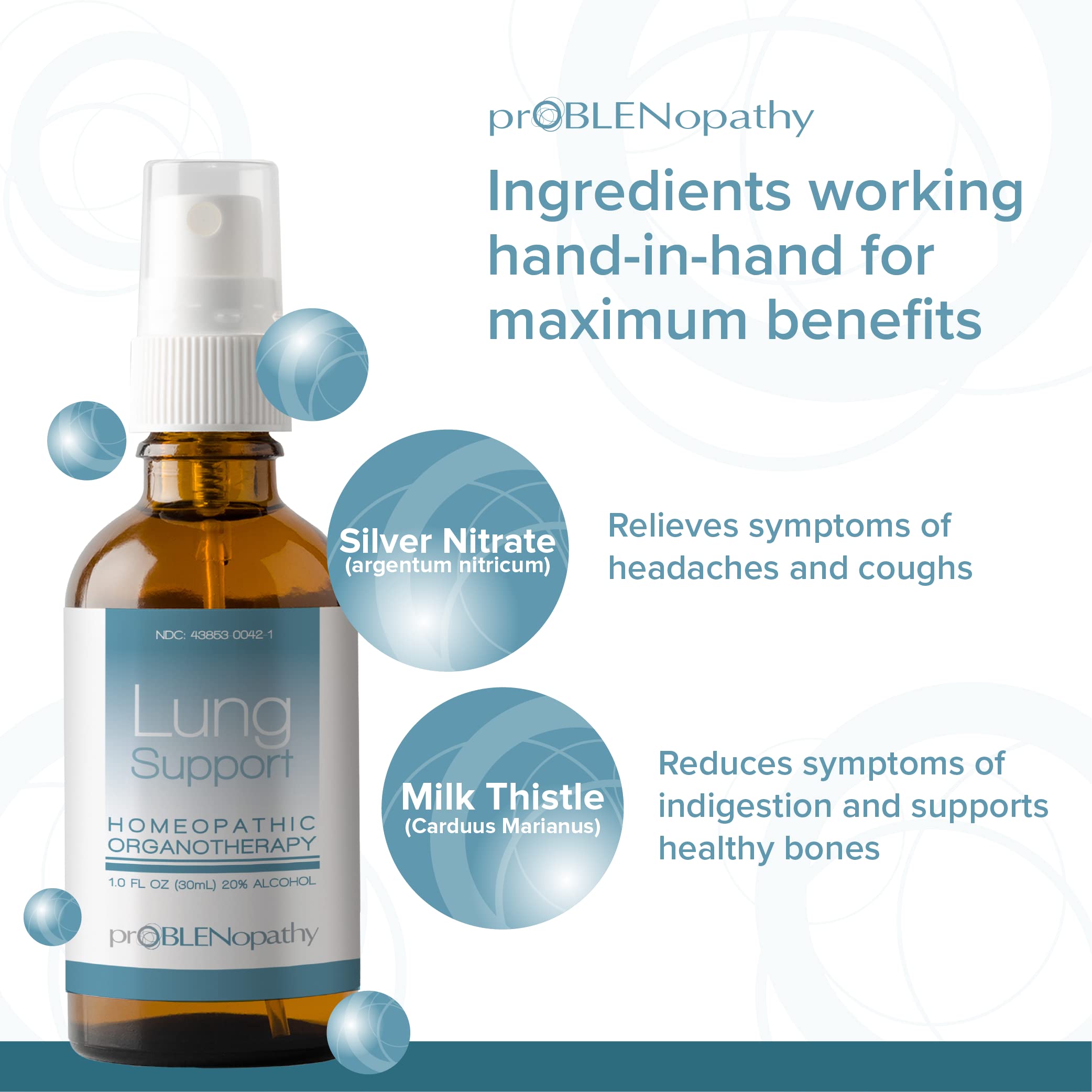 proBLENopathy Lung Support Oral Spray 30-Day Supply - Respiratory Protection & Toxin Removal proBLENopathy uk supplements