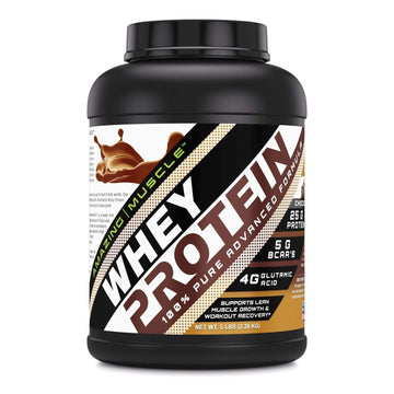 Amazing Muscle 100% Whey Protein Powder *Advanced Formula with Whey Protein Amazing Nutrition uk supplements