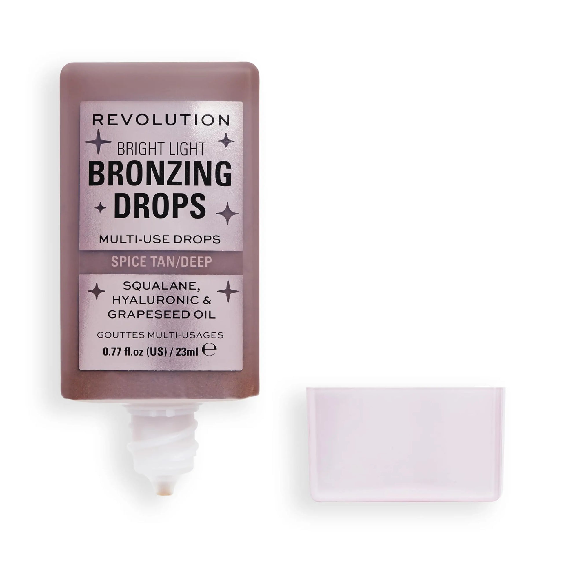 Revolution Beauty London, Bright Light Bronzing Drops, Bronze & Glow for Face & Body, Infused with Hyaluronic Acid, Vegan & Cruelty-Free, Bronze Summer, 0.77 fl oz Revolution Beauty London uk supplements