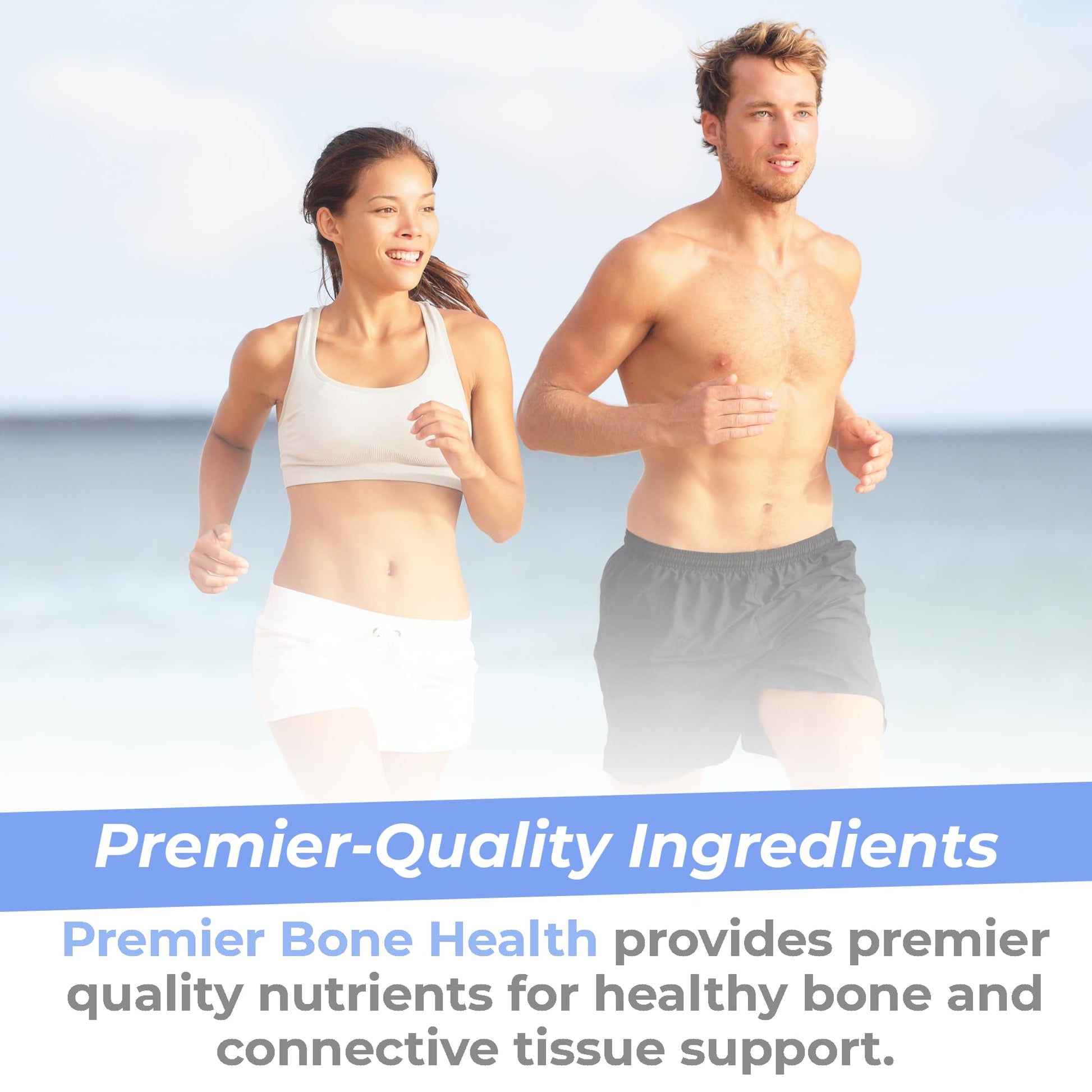 Premier Research Labs Premier Bone Health - Bone Health Vitamins, Bone Strength Supplement for Women & Men, Calcium Supplement with Vitamin K2, Healthy Bone Support - 90 Capsules Premier Research Labs uk supplements