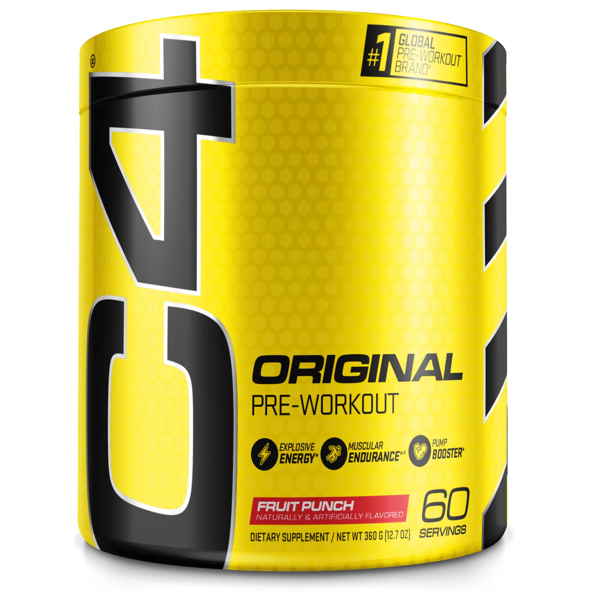 C4 Original Pre Workout Powder Fruit Punch - Vitamin C for Immune Support - Sugar Free Cellucor uk supplements