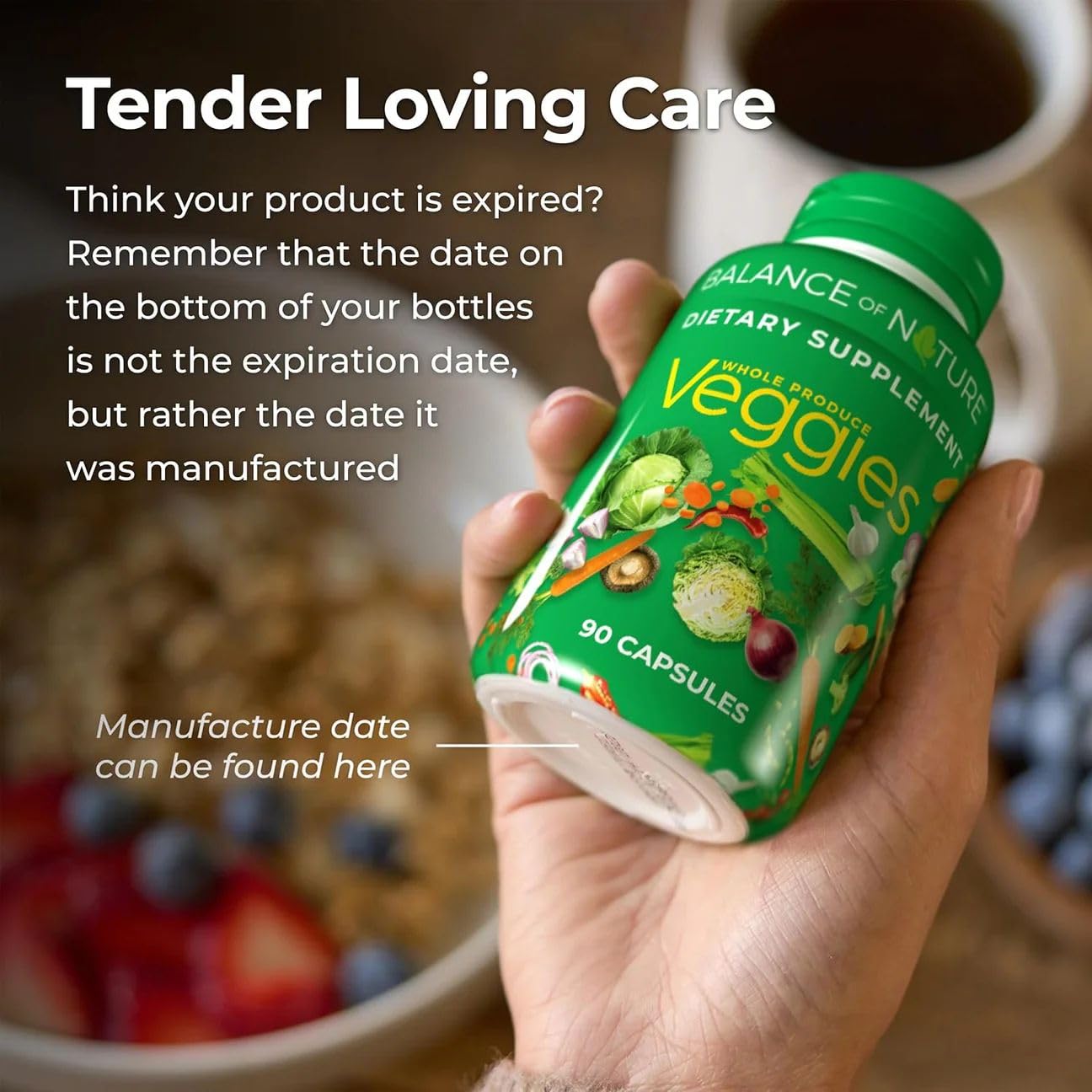 Balance of Nature Whole Veggies Supplement with Superfood Vegetables Balance of Nature uk supplements