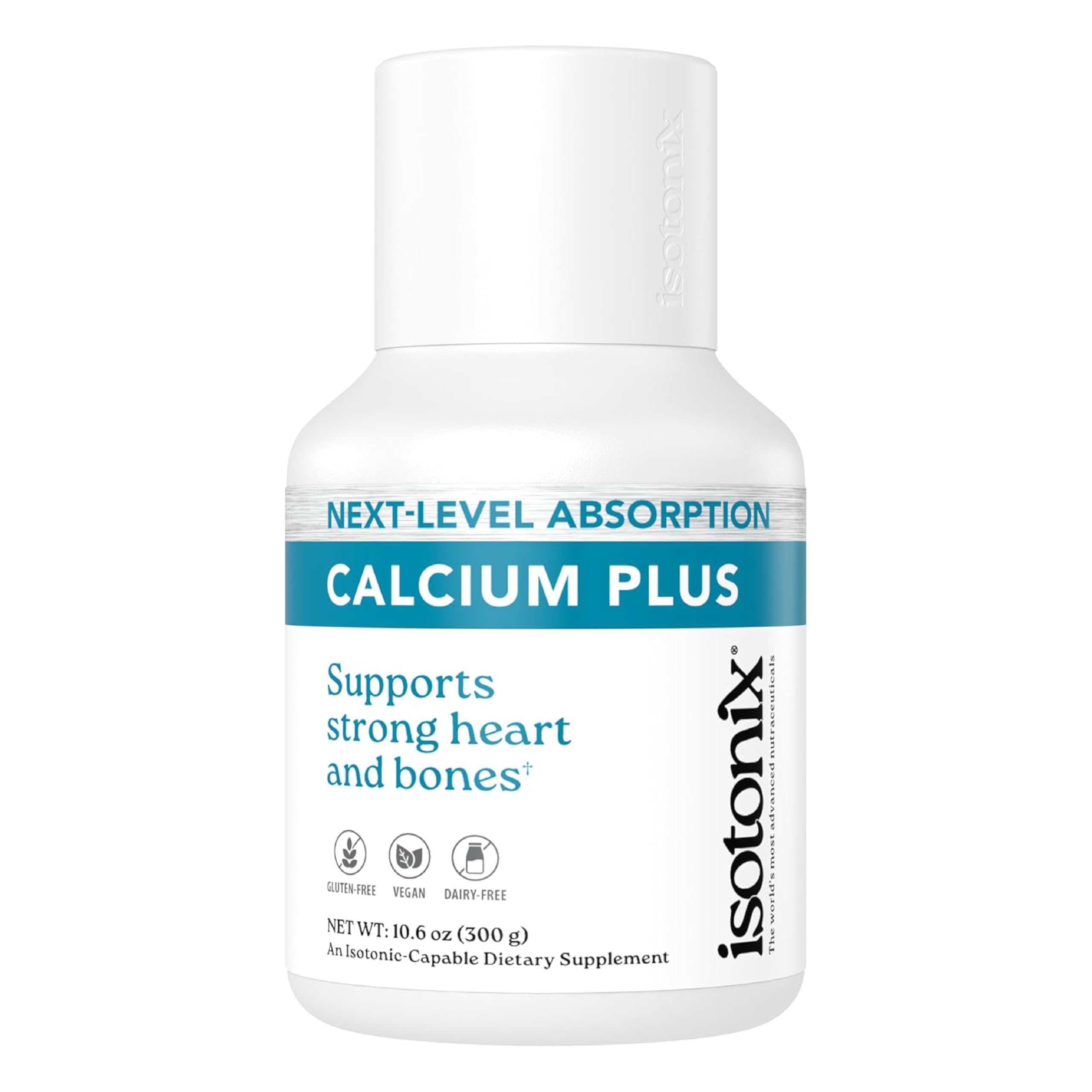 Isotonix Calcium Plus – Calcium Supplement for Women and Men with Magnesium, Vitamin D3, and Vitamin C – Fast Absorbing Isotonic Formula – Calcium Citrate & 5 Salts - 90 Servings Isotonix uk supplements