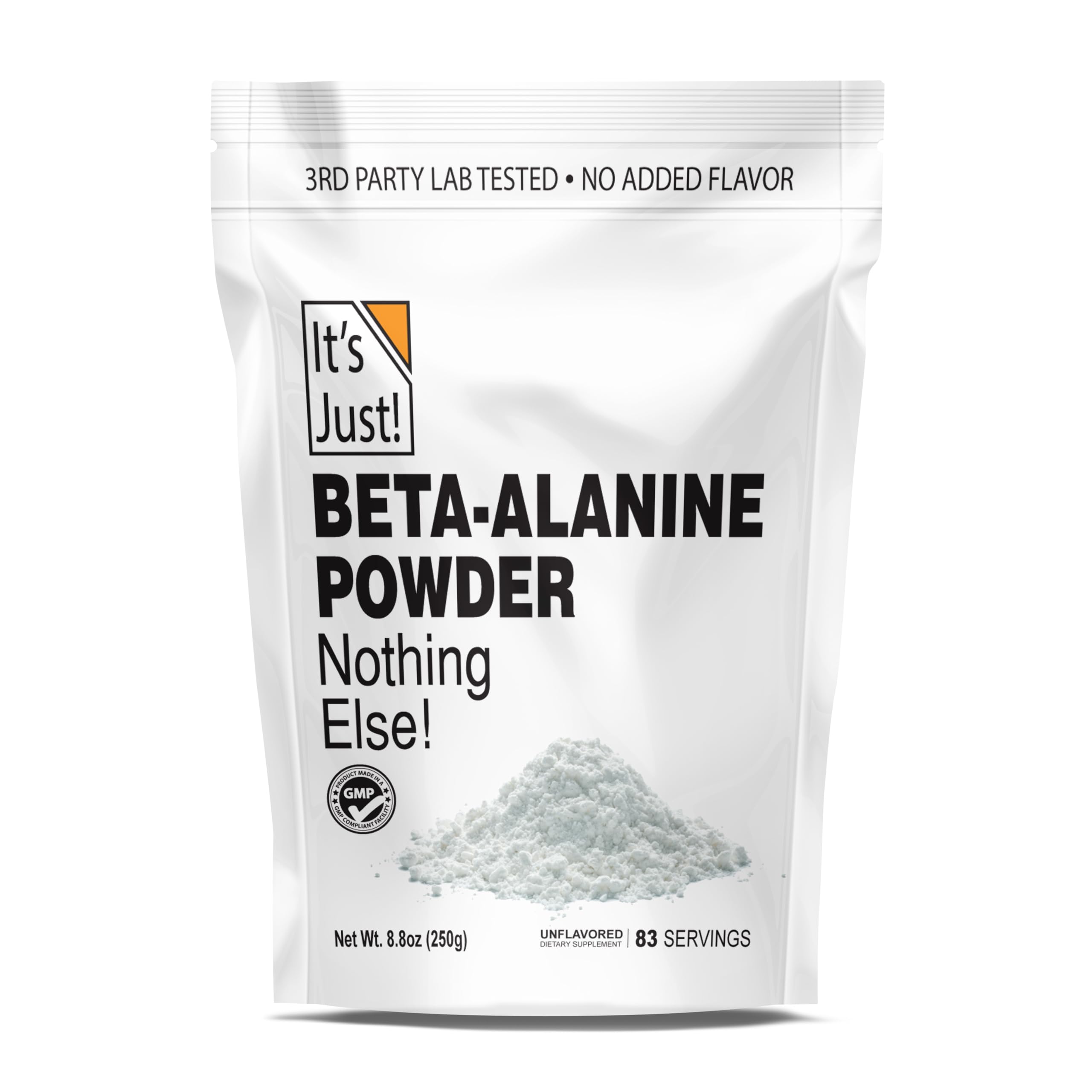 It's Just! - Beta-Alanine Powder, Pre-Workout Supplement, 250g Bulk, Unflavored It's Just! uk supplements