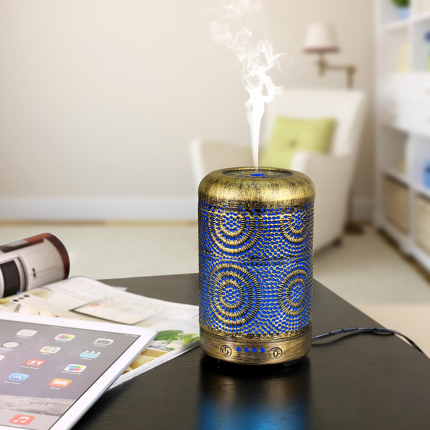 Aromatherapy Diffusers, SALKING 100mL Essential Oil Diffusers, Electric Ultrasonic Humidifier SALKING uk supplements