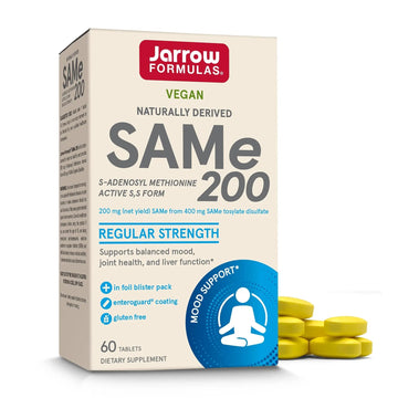 Jarrow Formulas® Same 200 mg, Supports Joint Health, Liver Function, Brain Metabolism, 60 Tablets, Up to A 60 Day Supply Jarrow Formulas uk supplements