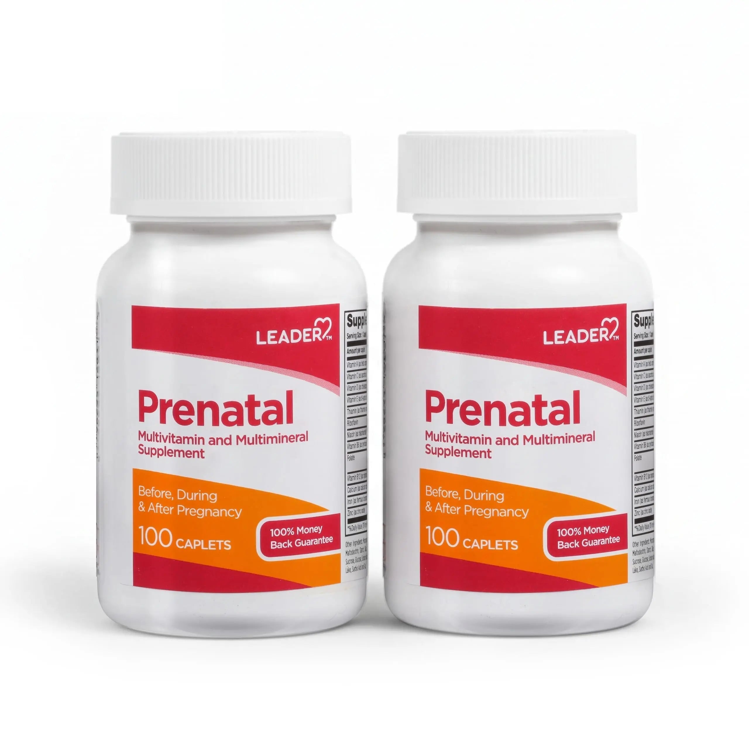 Leader Prenatal Multivitamin with 800mcg Folic Acid & Essential Nutrients for Healthy Pregnancy & Fetal Development, High Potency Vitamin Leader uk supplements