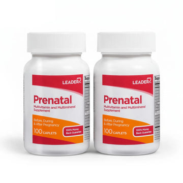 Leader Prenatal Multivitamin with 800mcg Folic Acid & Essential Nutrients for Healthy Pregnancy & Fetal Development, High Potency Vitamin Leader uk supplements