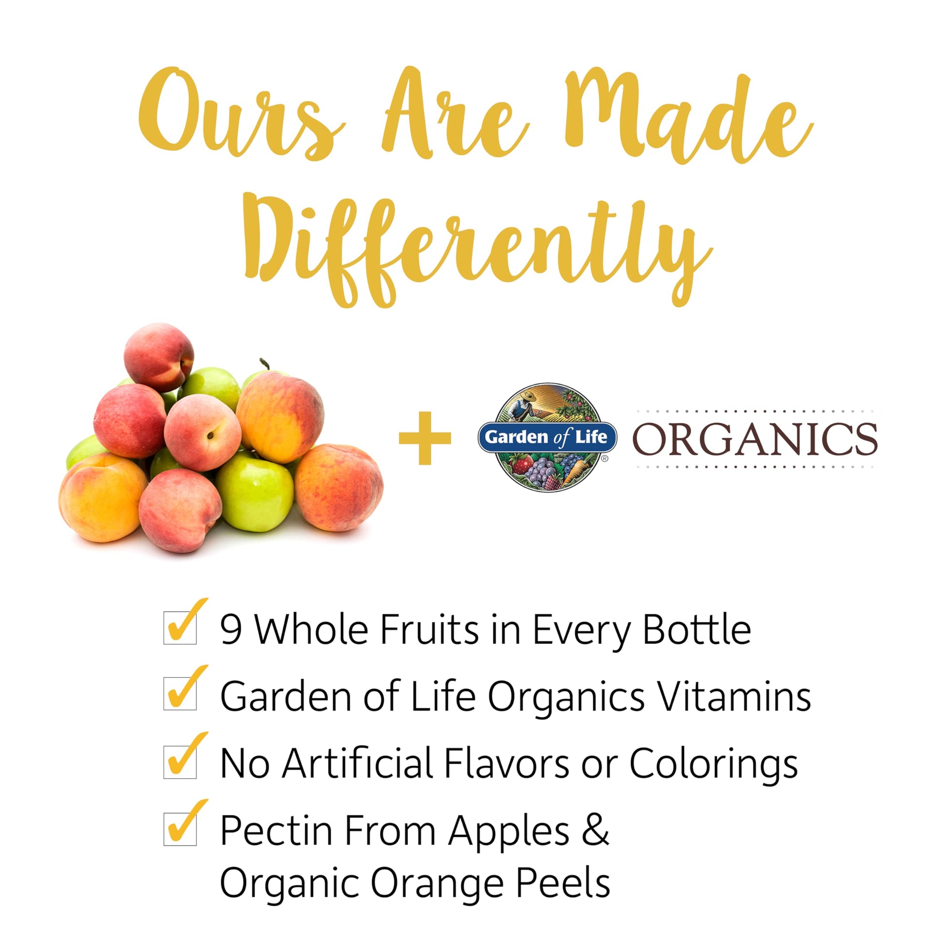 Garden of Life Organics Men 40+ Gummy Vitamins - Berry - Certified Organic, Non-GMO, Vegan, Kosher Complete Multi Garden of Life uk supplements