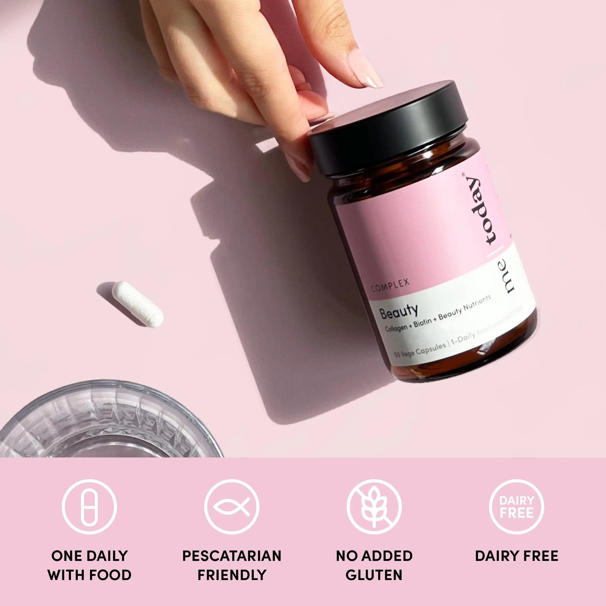 me today Beauty Supplement Hair, Skin and Nails, Vitamins for Women and Men – with Biotin, Collagen, Vitamin C me today uk supplements