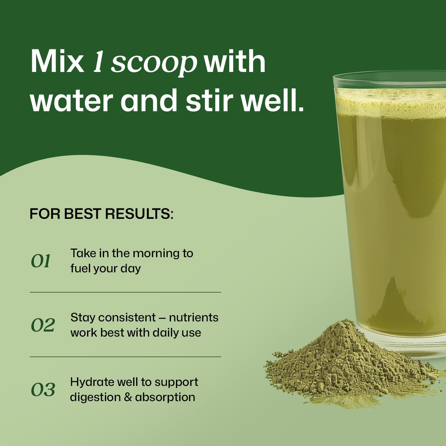 ColonBroom Superfood Greens Powder Supplement | Super Greens Juice Powder with Probiotics, Prebiotics, Spirulina & Chlorella | Natural for Energy, Immunity, Digestion & Detox Support | 28 Servings ColonBroom uk supplements