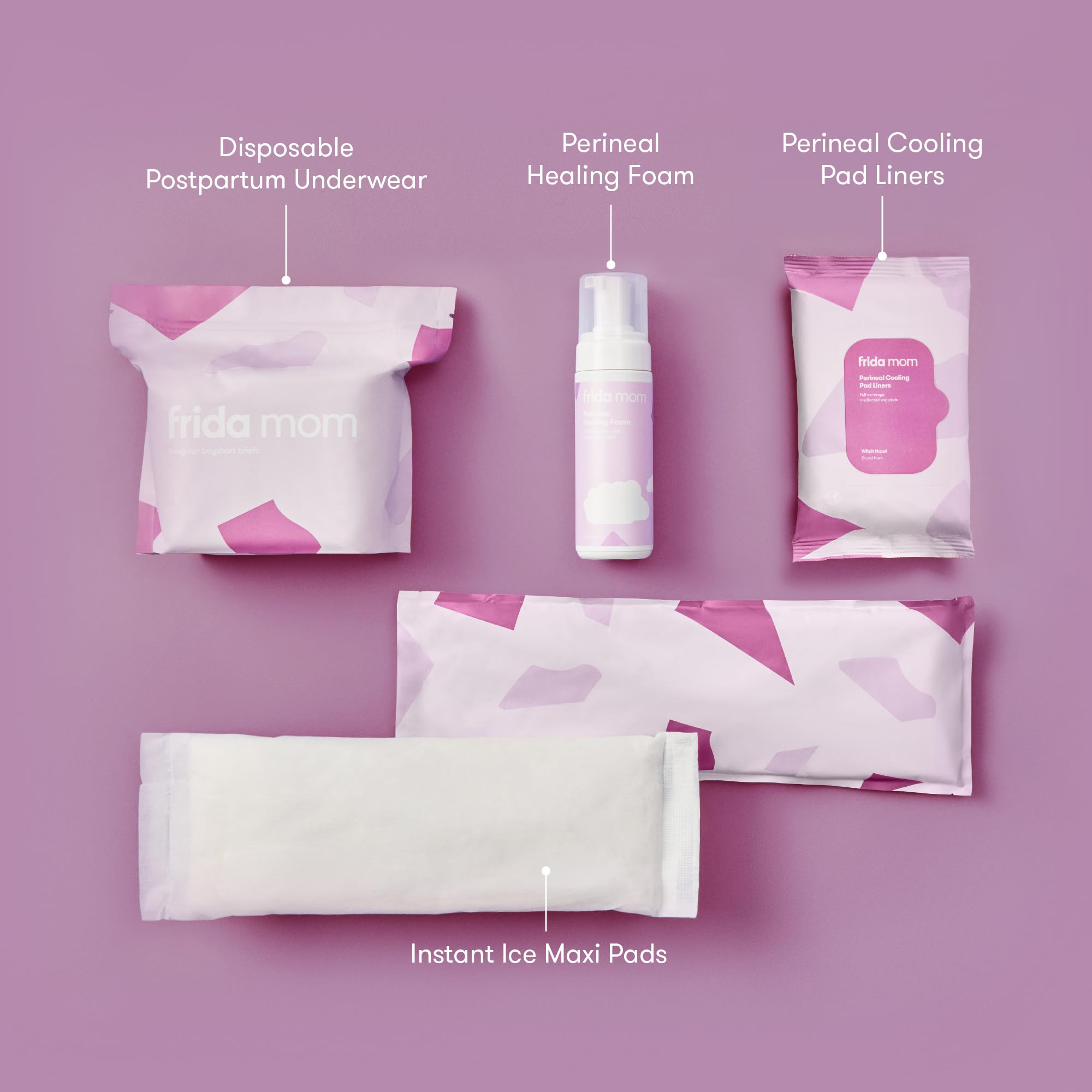 Frida Mom Postpartum Recovery Essentials Kit, New Mom Gifts, Cooling Pad Liners, Ice Maxi Pads Frida Mom uk supplements