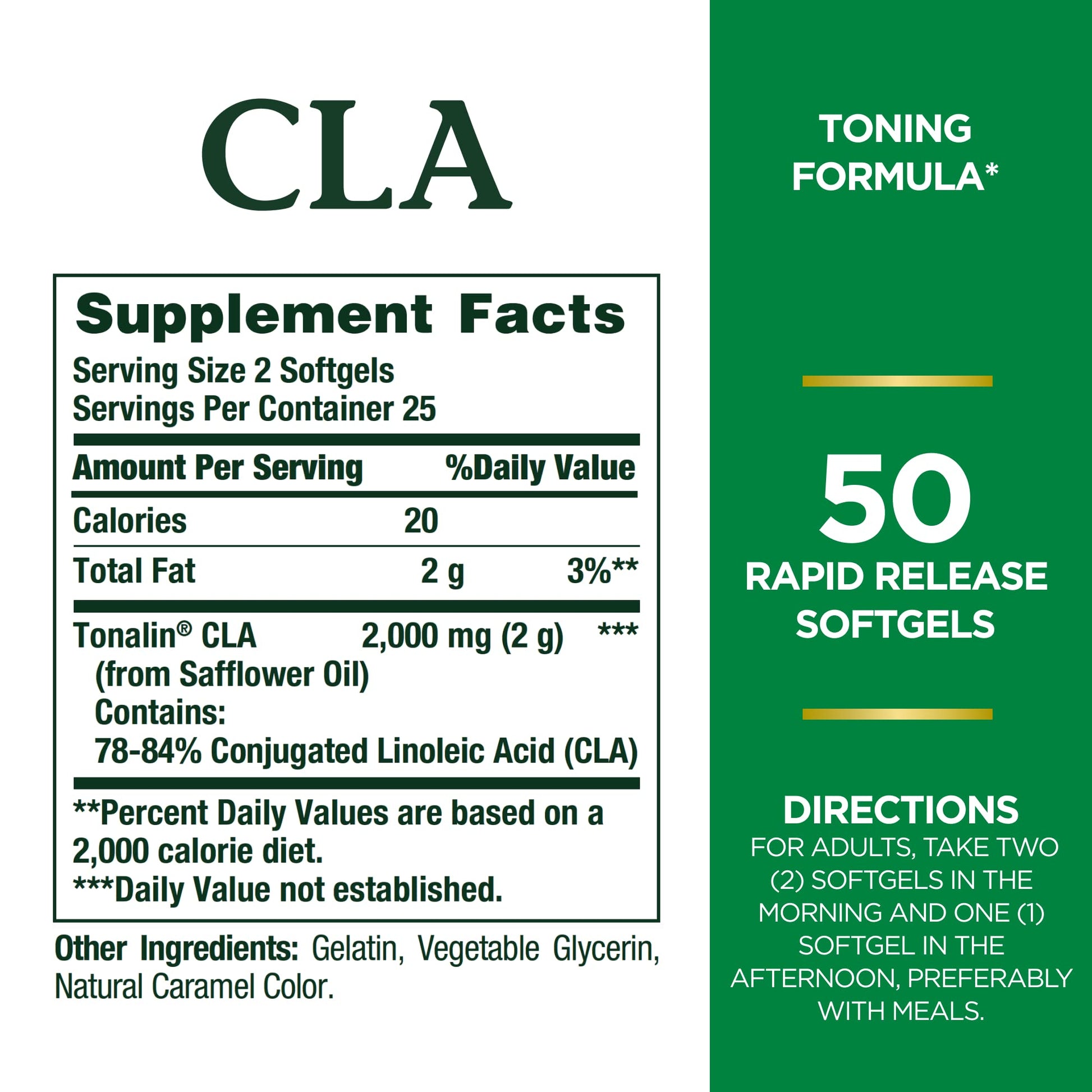 Nature's Bounty Tonalin Pills and Dietary Supplement, Diet and Body Support, 1000 mg Nature's Bounty uk supplements