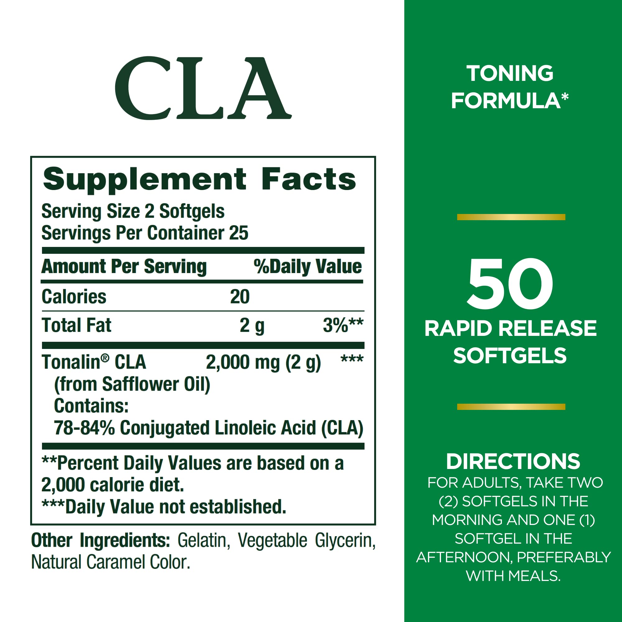 Nature's Bounty Tonalin Pills and Dietary Supplement, Diet and Body Support, 1000 mg Nature's Bounty uk supplements