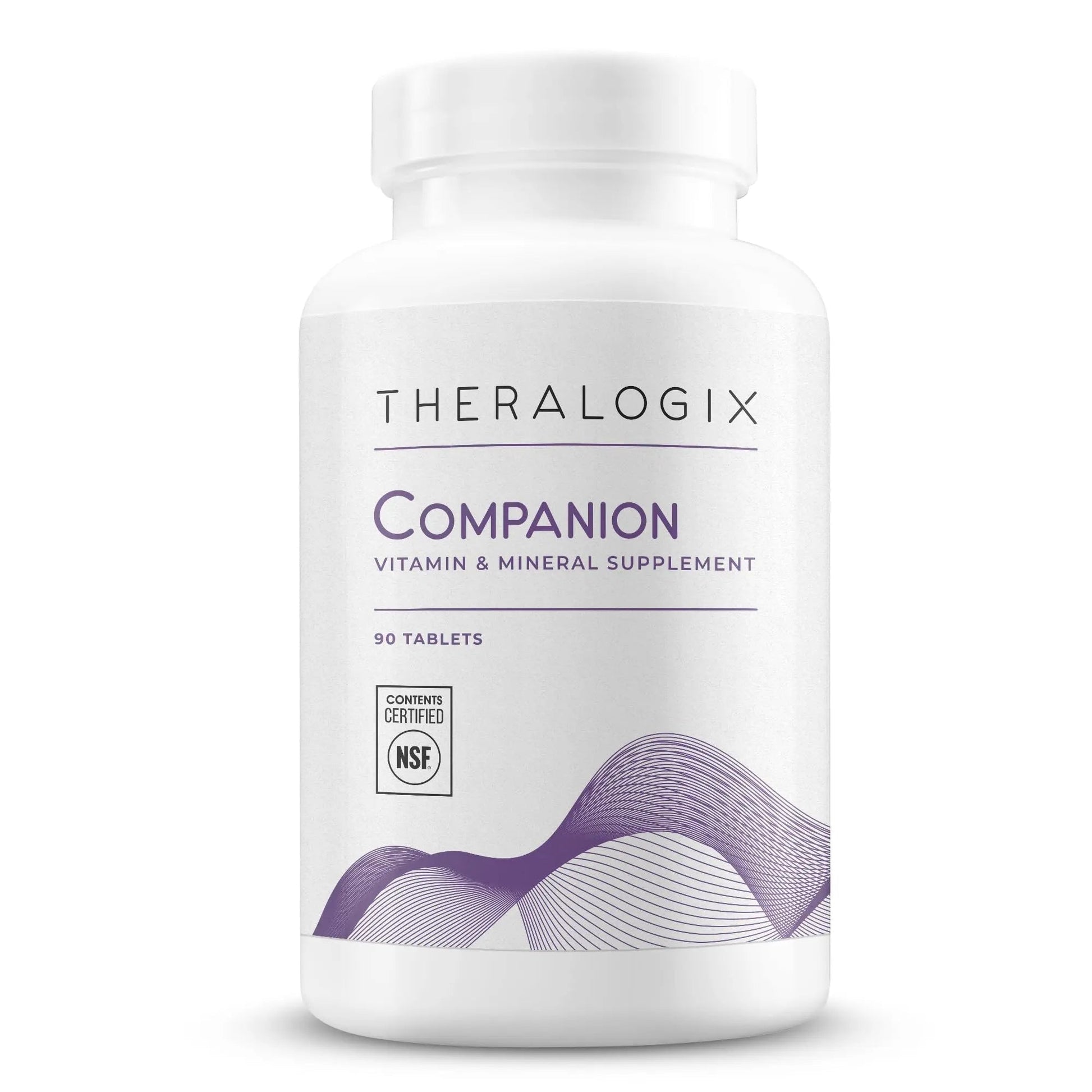 Theralogix Companion Multivitamin & Mineral Supplement - 90-Day Supply - Supplement for Women & Men Without Iron, Vitamin D Theralogix uk supplements