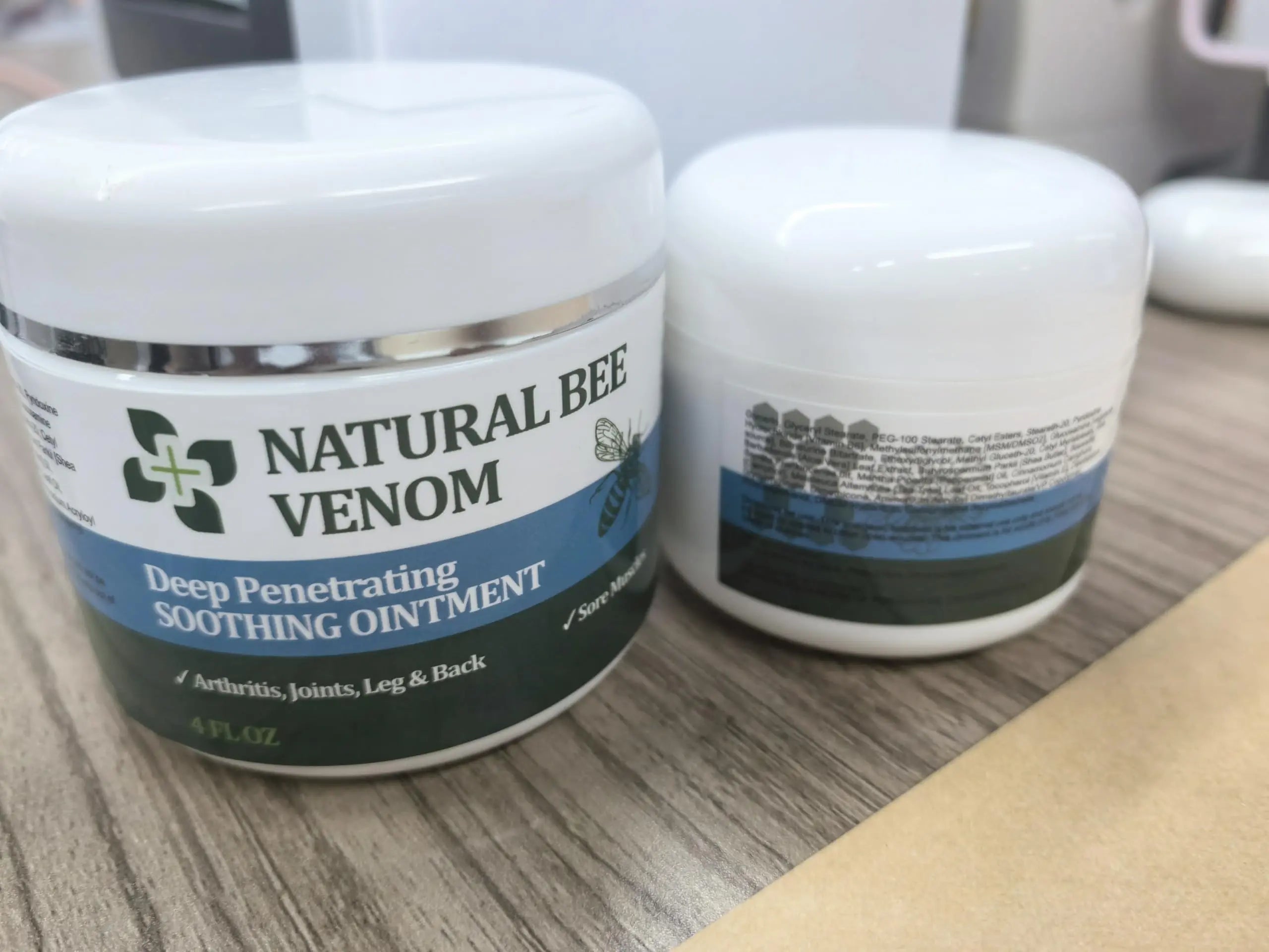 PIBIOOMAP Natural Bee Venom Joint & Muscle & Bone Release Oniment - Homeopathic Remedy - Fast Acting Release for Back, Neck, Hand, Feet, Knee, Muscle, Shoulder, Nerve, Ankle, Foot PIBIOOMAP uk supplements
