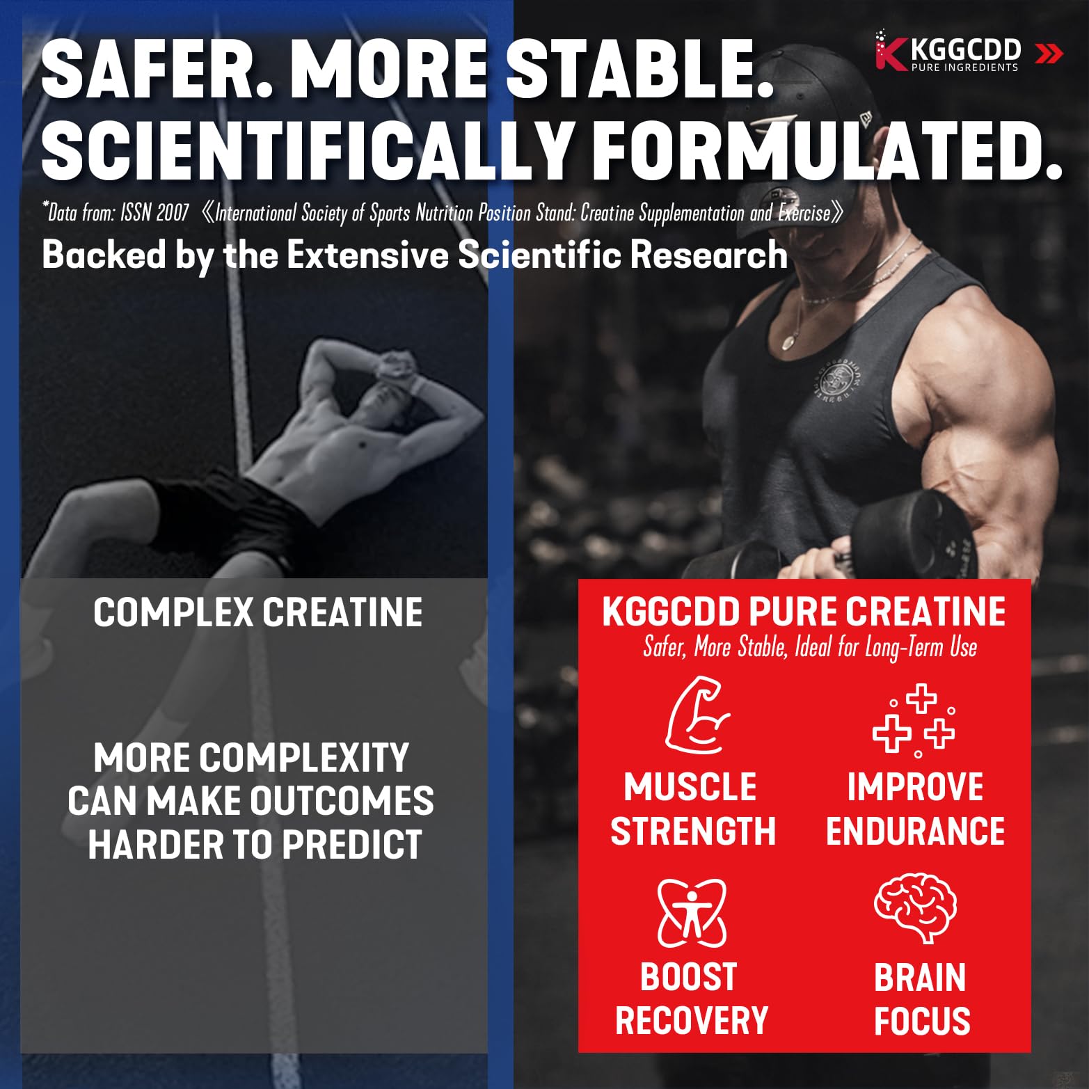 KGGCDD 99.99% Creatine Monohydrate Gummies for Men & Women, 5,000mg Tasty Creatine Gummies for Muscle Strength, Endurance, Recovery & Sugar Free, Gluten-Free, Vegan, Non-GMO, 90 Count KGGCDD uk supplements