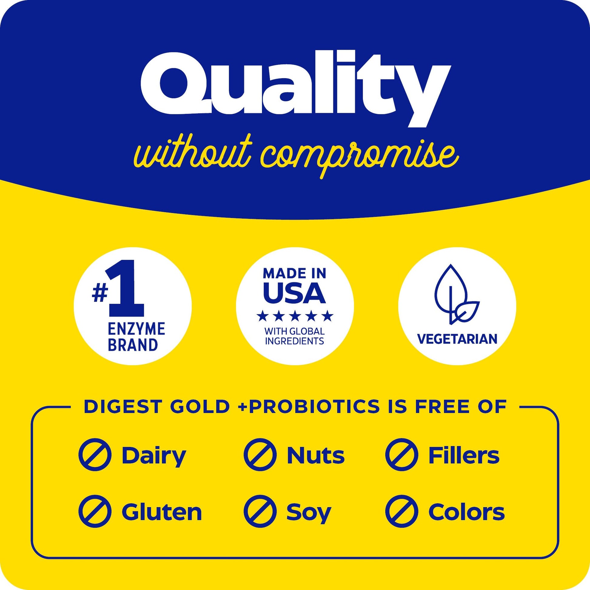 Enzymedica Digest Gold + Probiotics, 2-in-1 Digestive Enzymes & Probiotic Support, Promotes Gut Health with 1 Billion Active Cultures, 180 Capsules Enzymedica uk supplements