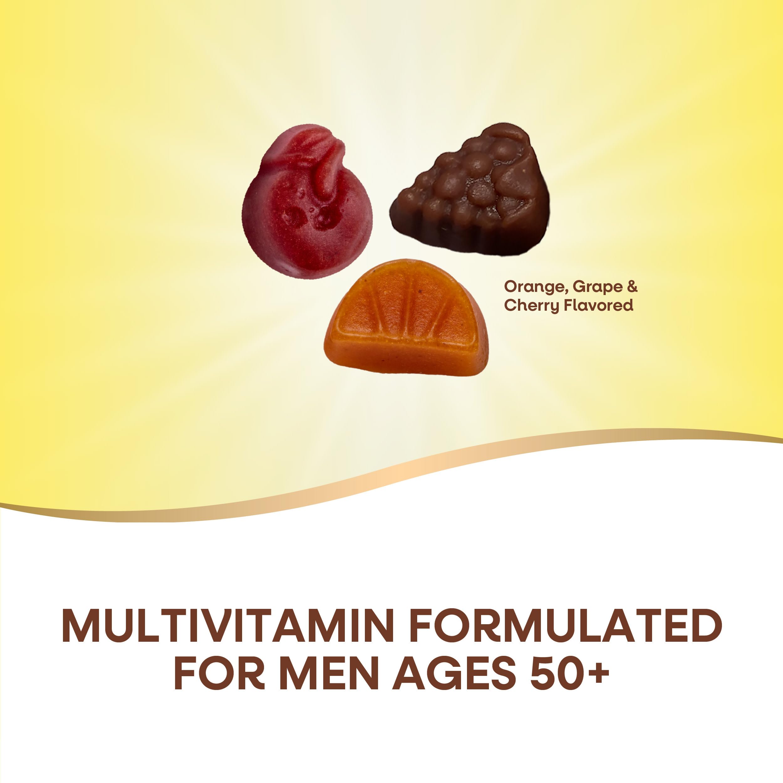Nature’s Way Alive! Men’s 50+ Premium Gummy Multivitamin, Supports Healthy Heart, Brain & Muscle Function Nature's Way uk supplements