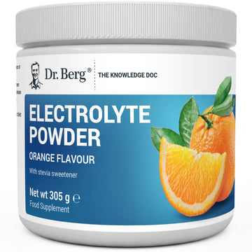 Dr. Berg Electrolyte Powder - Electrolyte Drink Supplements with 1000mg Potassium Dr. Berg Nutritionals uk supplements