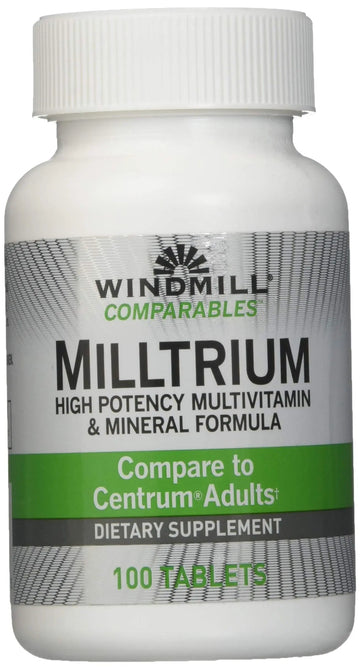 Windmill MILLTRIUM H/P Multi-VIT TAB 100 (061AM) Windmill uk supplements
