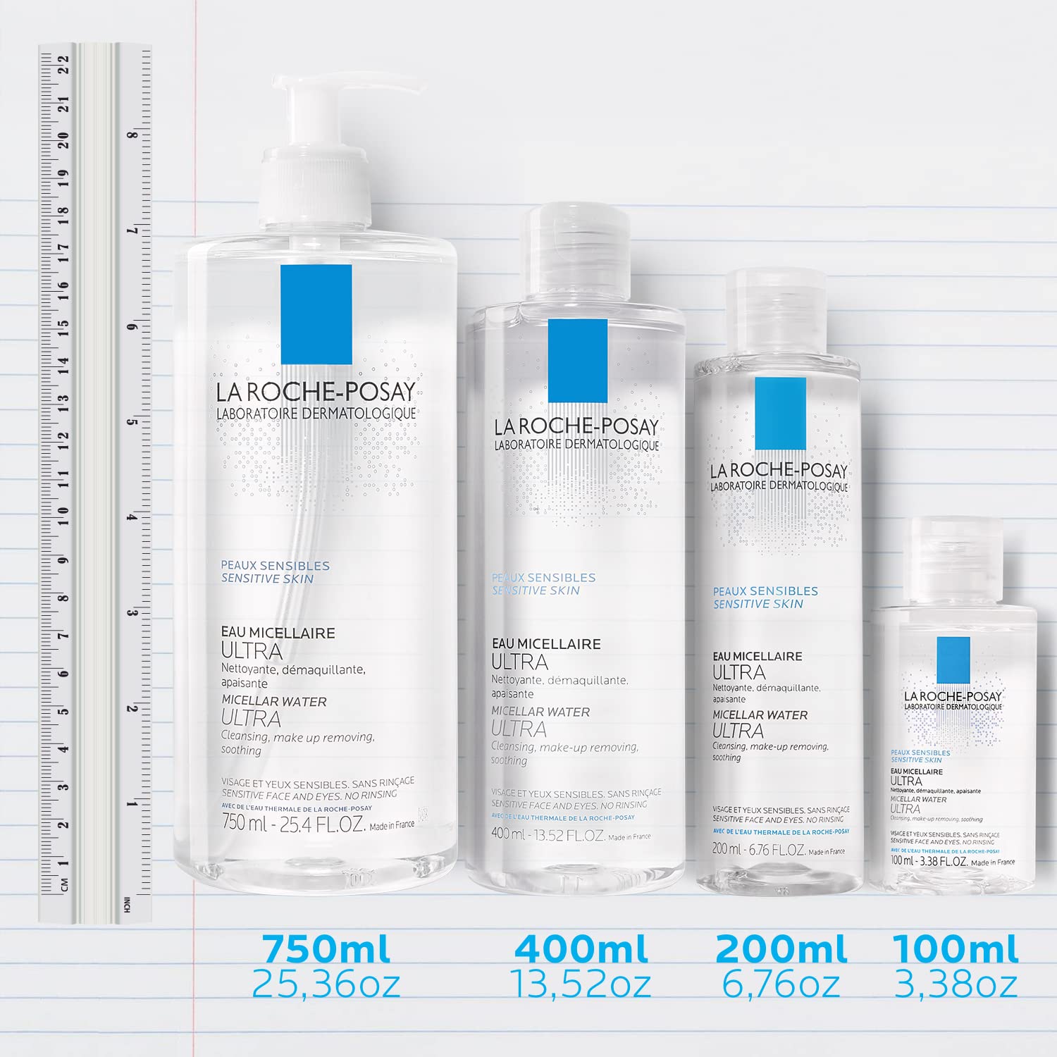 La Roche-Posay Micellar Cleansing Water Facial Cleanser and Makeup La Roche-Posay uk supplements