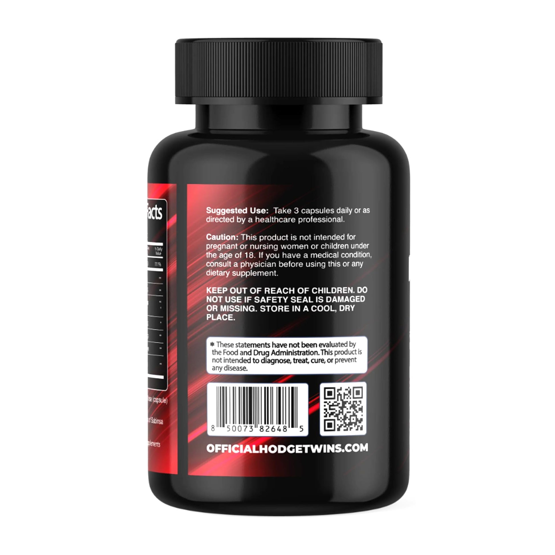 DAMN GOOD The Hodge Twins Nitric Oxide Booster – Beet Root Nitric Oxide & Arginine Citrulline Supplement, Pomegranate Blend for Workout Drive, Endurance Support & Pump Power - 90 Capsules DAMN GOOD uk supplements