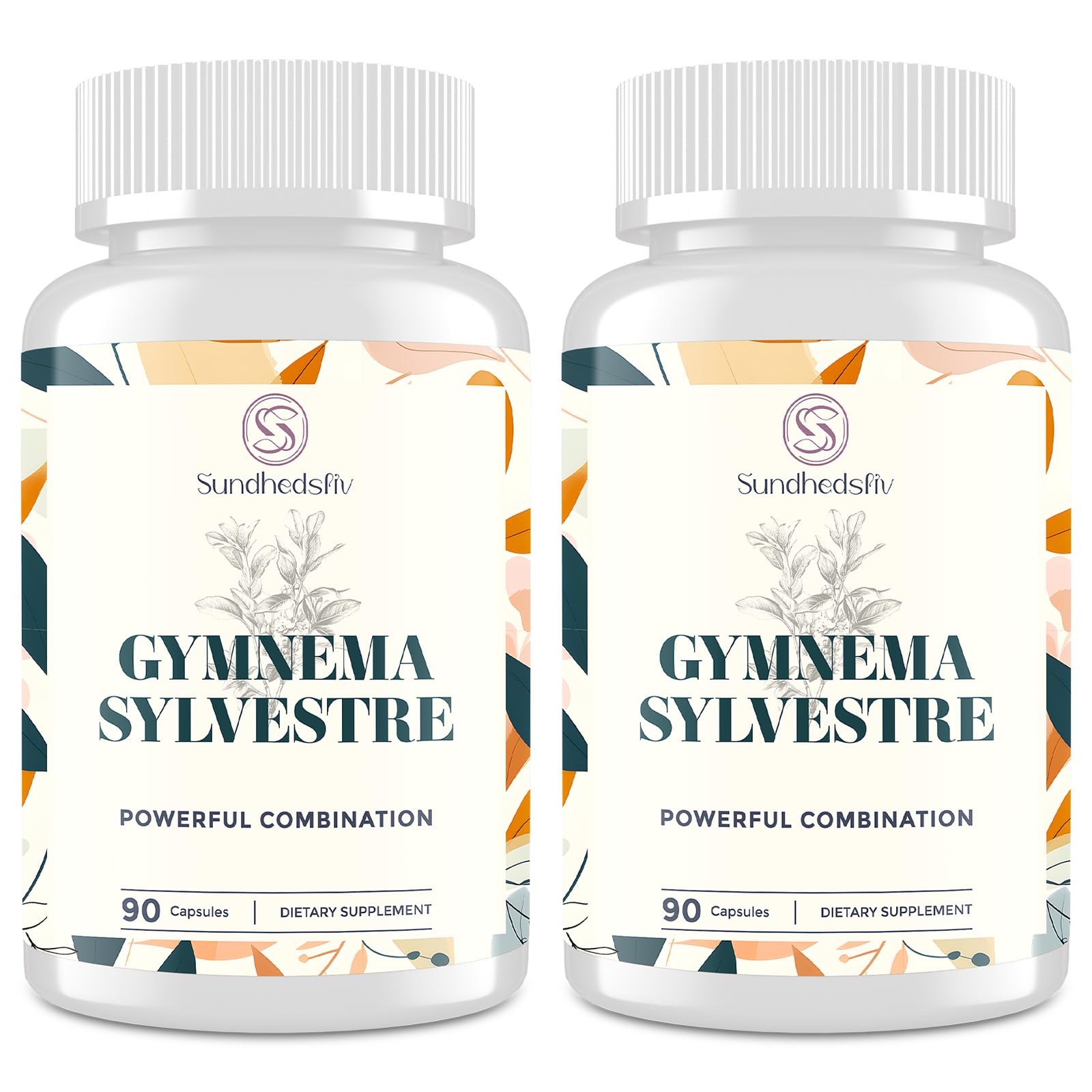 Sundhedsliv 16 in 1 Blxxd Sugr Effective Gymnema Sylvestre Supplement 2100MG | with Berberine, Cinnamon, Bitter Melon | Vitamins, Magnesium & Chromium | 2Pack Sundhedsliv uk supplements