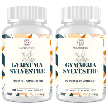 Sundhedsliv 16 in 1 Blxxd Sugr Effective Gymnema Sylvestre Supplement 2100MG | with Berberine, Cinnamon, Bitter Melon | Vitamins, Magnesium & Chromium | 2Pack Sundhedsliv uk supplements