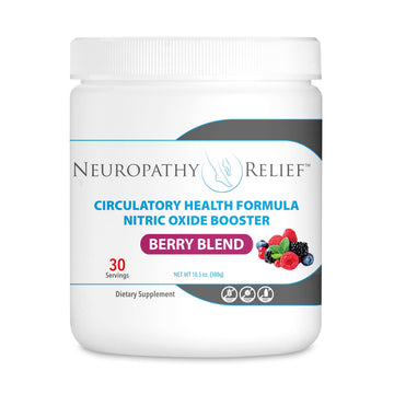 Neuropathy Relief - Circulatory Health Formula Nitric Oxide Booster - Berry Blend - L-Arginine Neuropathy Relief uk supplements