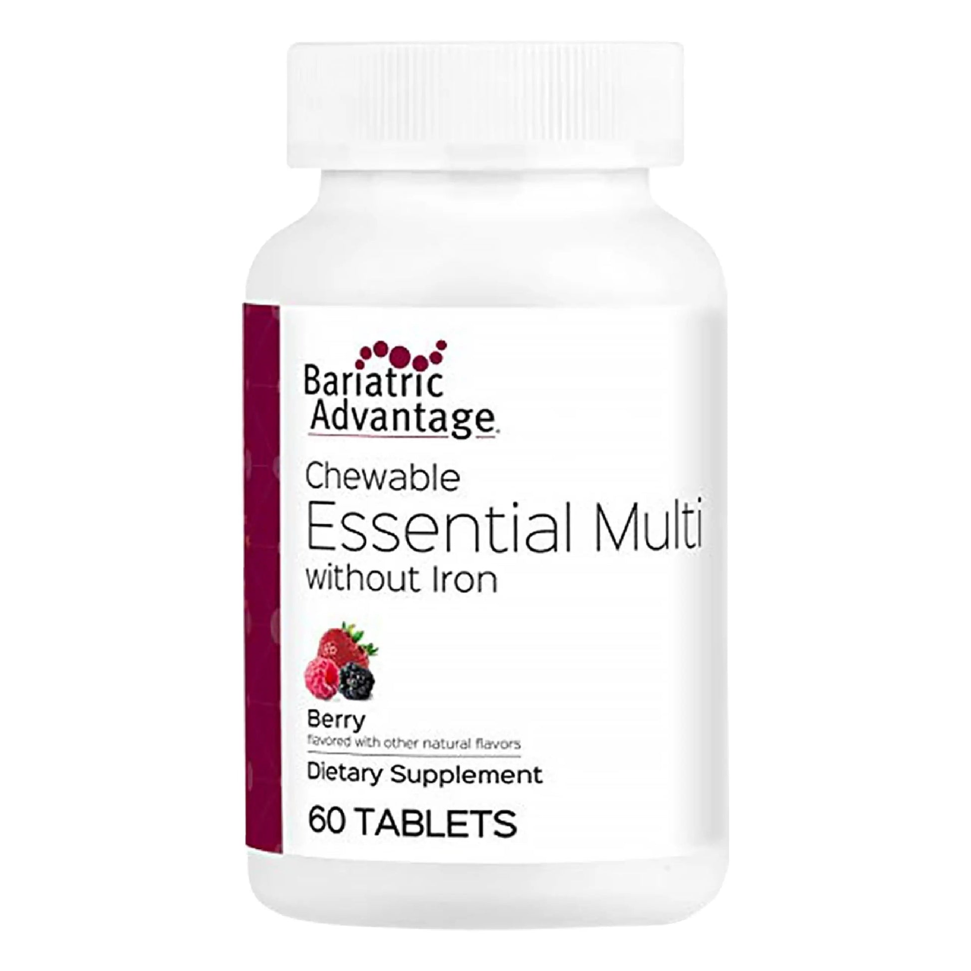 Bariatric Advantage Chewable Essential Multivitamin Without Iron - 200 DV of Key Nutrients - Trace Mineral Support Bariatric Advantage uk supplements