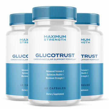 (3 Pack) Glucotrust Capsules - Gluco Trust Capsules - Glucotrust Reviews Advanced Ark Labs uk supplements