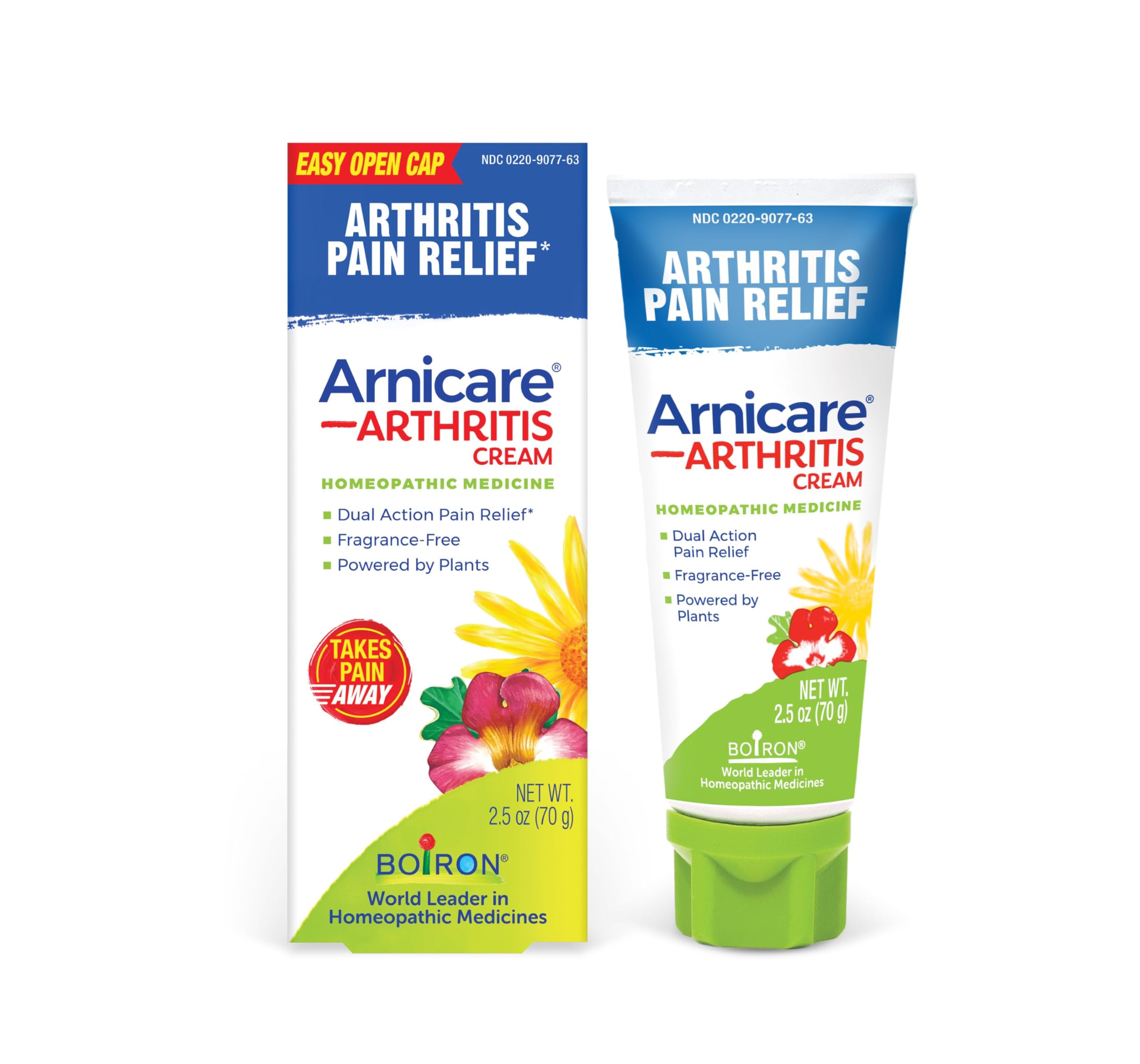 Boiron Arnicare Arthritis Cream for Pain Relief of Knees, Hands, Wrists, Elbows, Joints & Muscles – Quickly Absorbed & Fragrance-Free – 2.5 oz Boiron uk supplements