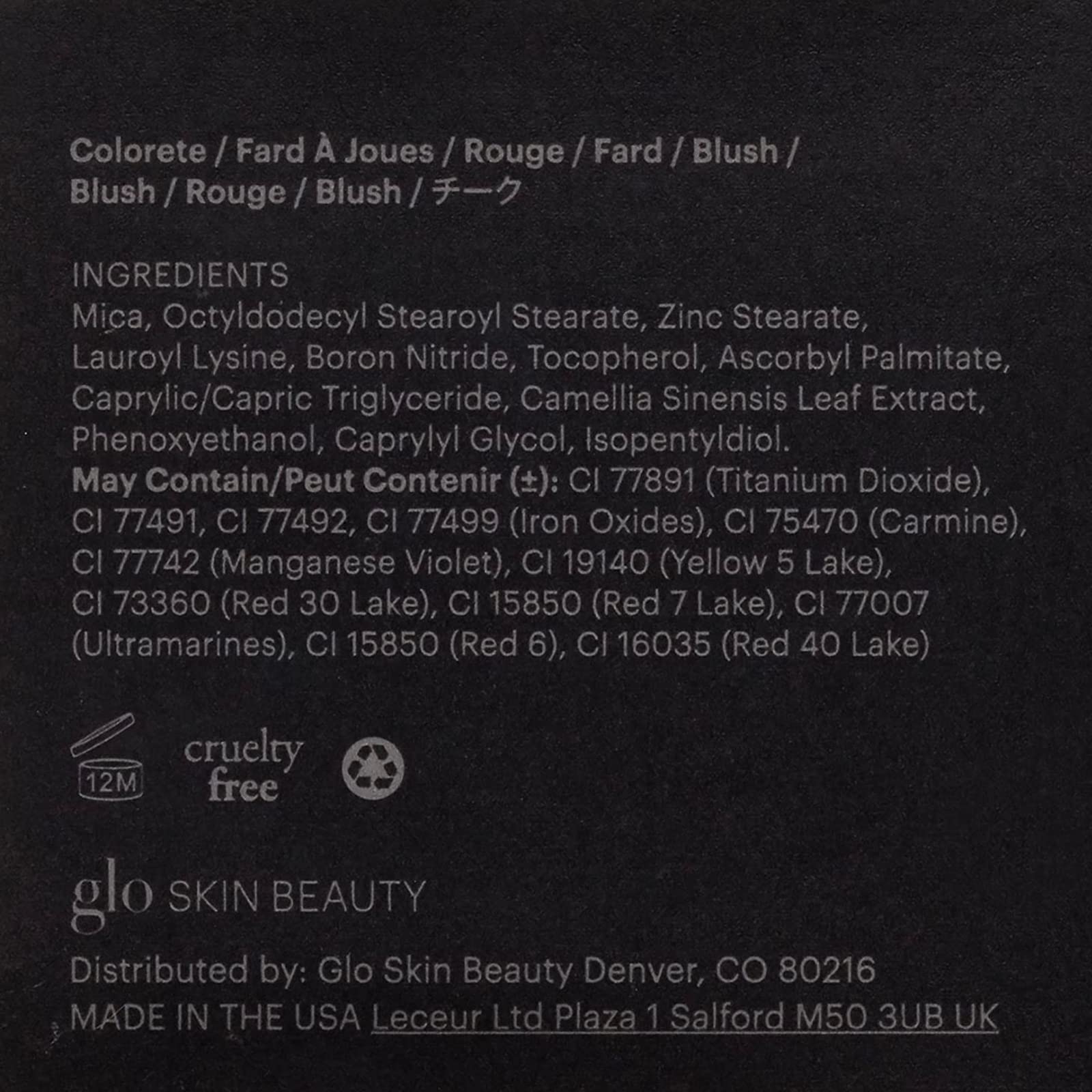 Glo Skin Beauty Blush (Sheer Petal) - Pressed Powder Blush for Cheeks, High Pigment Mineral Face Makeup Creates a Natural, Healthy Glow Glo Skin Beauty uk supplements