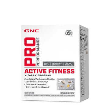 GNC Pro Performance Active Fitness Vitapak Program | 30 Servings GNC uk supplements