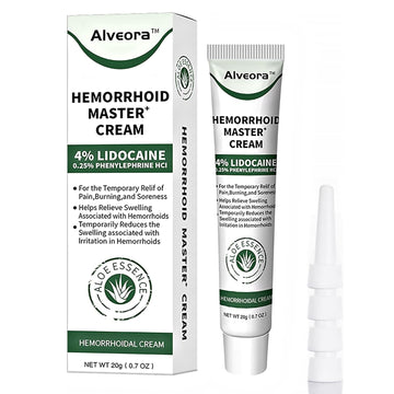 SOLUMIRA Perianal Care Cream, Hemorrhoid & Fissure Ointment with 4 Applicators, Relief Anal Pain, Itching, Swelling, Discomfort, Natural Herbs Fast Acting Ingredients SOLUMIRA uk supplements