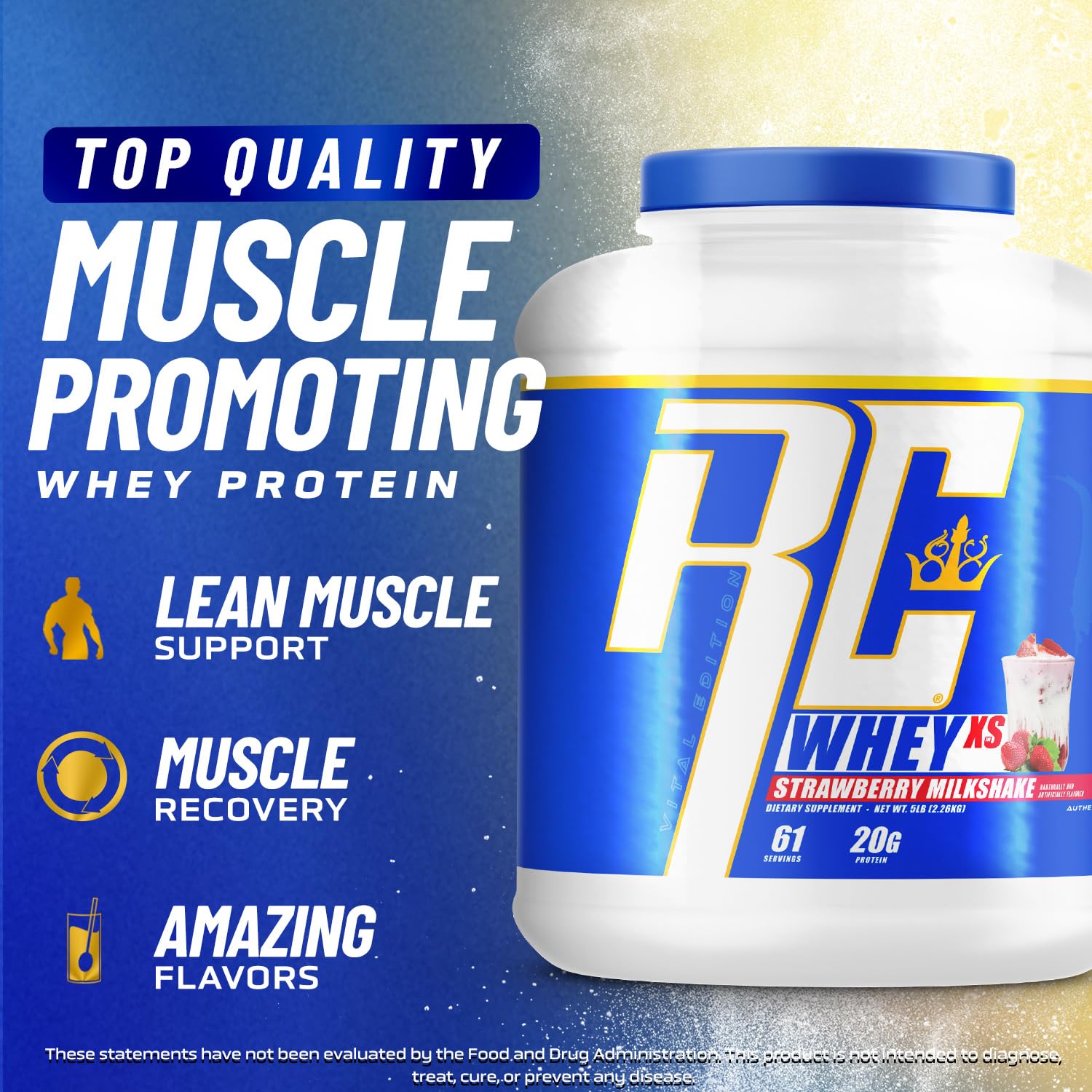 Ronnie Coleman Signature Series Whey XS Protein Powder, Pre Workout Shake Mix Ronnie Coleman Signature Series uk supplements