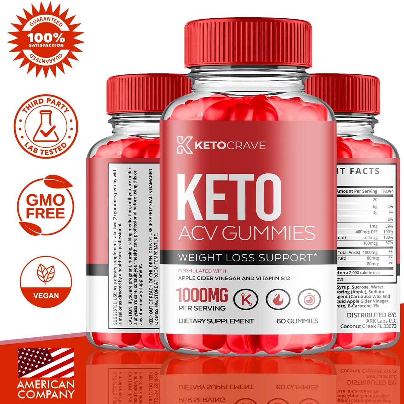 Keto Crave ACV Gummies, KetoCrave Keto ACV Gummies Advanced Weight Loss 1000MG Ark Labs uk supplements