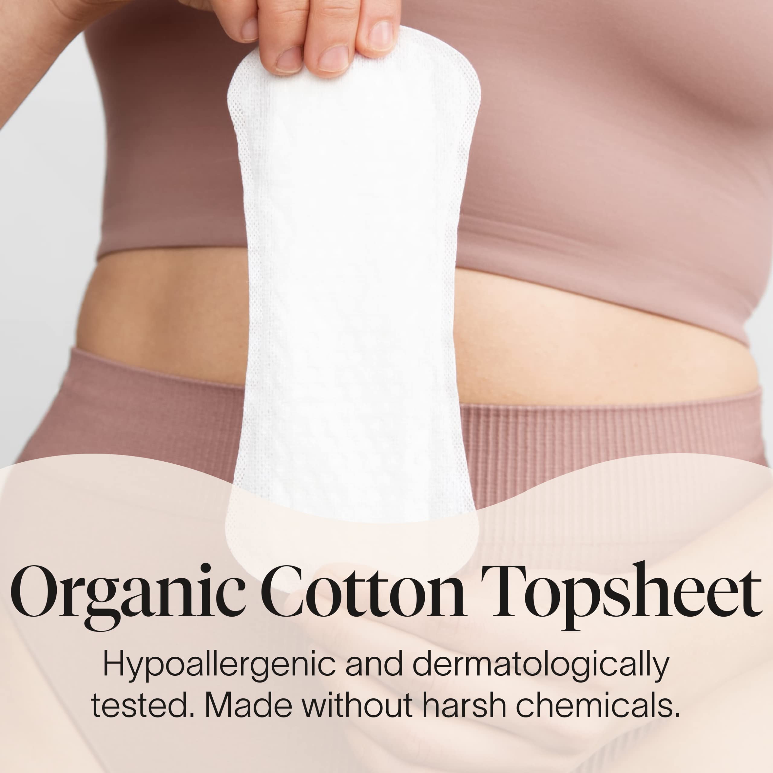 Cora Period Regular Liners | 100% Organic Cotton Topsheet | Ultra Thin, Quick Absorbency Cora uk supplements