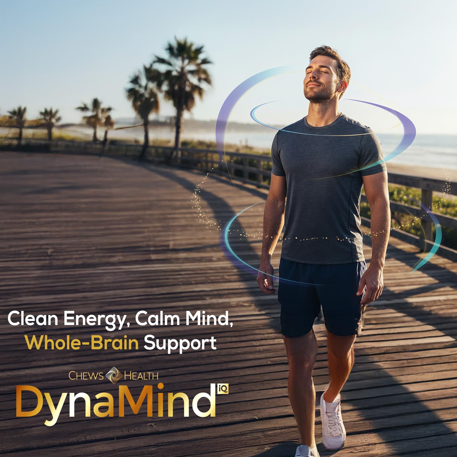 DynaMind iQ Brain Supplement for Memory and Focus for Adults - Nootropic Chews | Coffee Fruit & Mushroom Supplement Blend, Memory Focus Supplement, Caffeine Focus Pills Alternative, 30 Count CHEWSHEALTH uk supplements