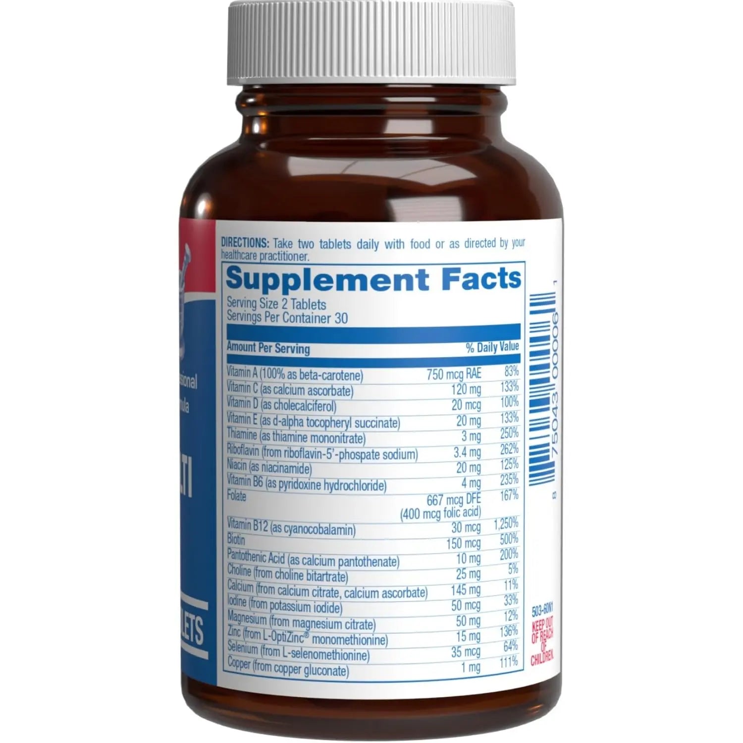 Iron Free Multivitamin for Women 50 and Over - Gentle Easy to Digest Over 50 Multivitamin for Men & Women with 30 Nutrients for Comprehensive Wellness & Immune Support Anabolic Laboratories uk supplements