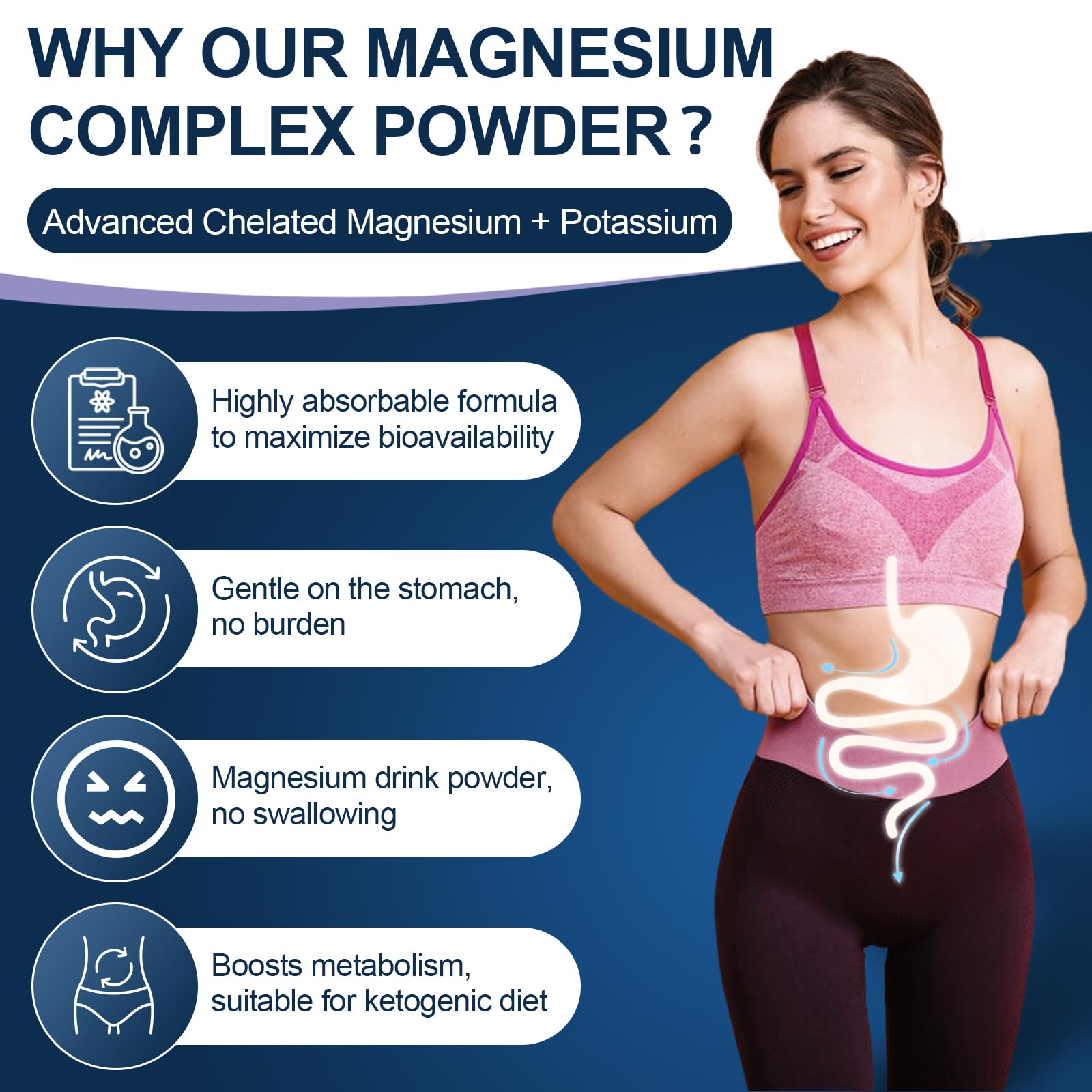 NATURE TARGET Magnesium Powder Supplement with Glycinate, Citrate, Malate, Magnesium Complex with L-Theanine & Vitamin B6 for Muscle, Heart & Brain, Vegan, 10.58 oz (100 Servings), Lemon Orange Flavor NATURE TARGET uk supplements