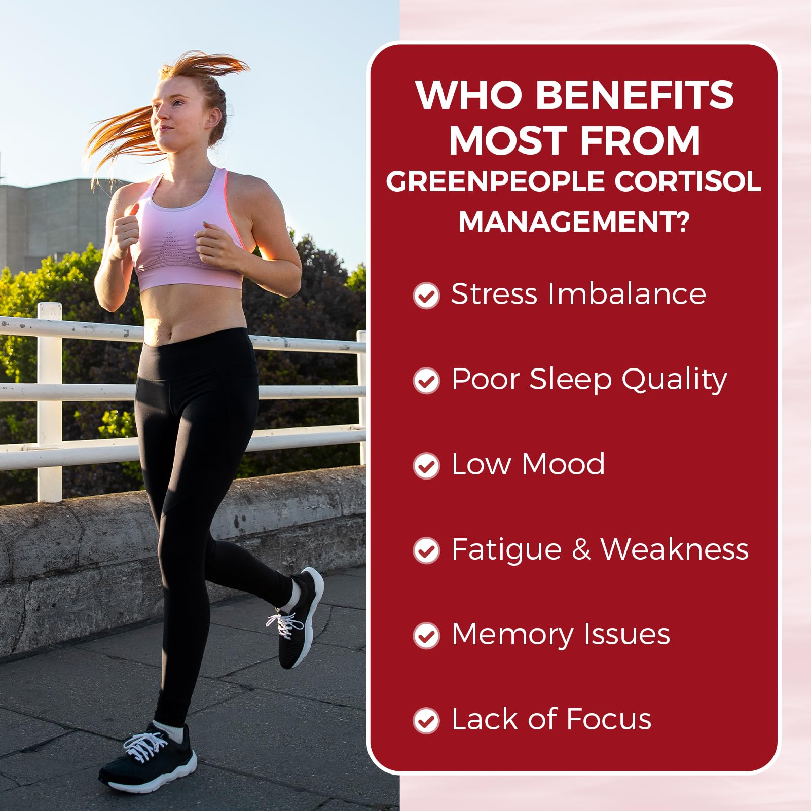 GREENPEOPLE Cortisol Supplements for Women & Men - Cortisol Reducer Detox Manager w/KSM-66 Ashwagandha/Magnesium/L-theanine/GABA/Vitamin B6 for Mood/Sleep/Stress Relief 60 CT Raspberry Flavor Gummies GREENPEOPLE uk supplements