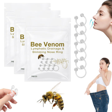 Bee Venom Lymphatic Drainage Nose Ring, Bee Venom Slimming Nose Ring, Bee Venom Lymphatic Generic uk supplements