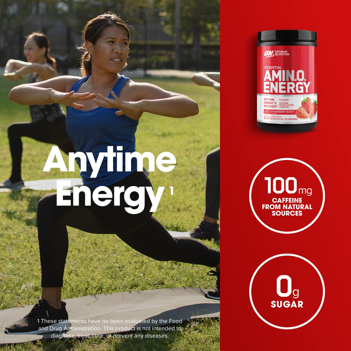 Optimum Nutrition Amino Energy - Pre Workout with Green Tea, BCAA, Amino Acids Optimum Nutrition uk supplements